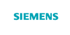 close up of Siemens logo